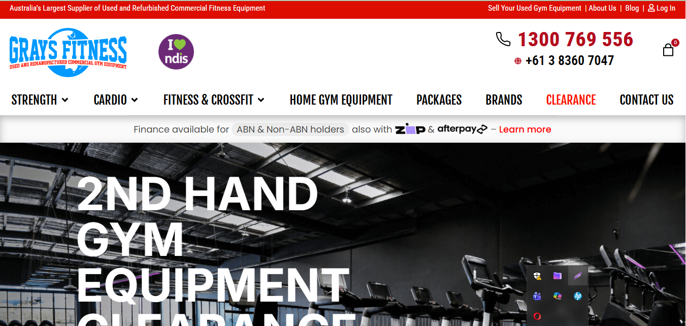 Grays Fitness Website